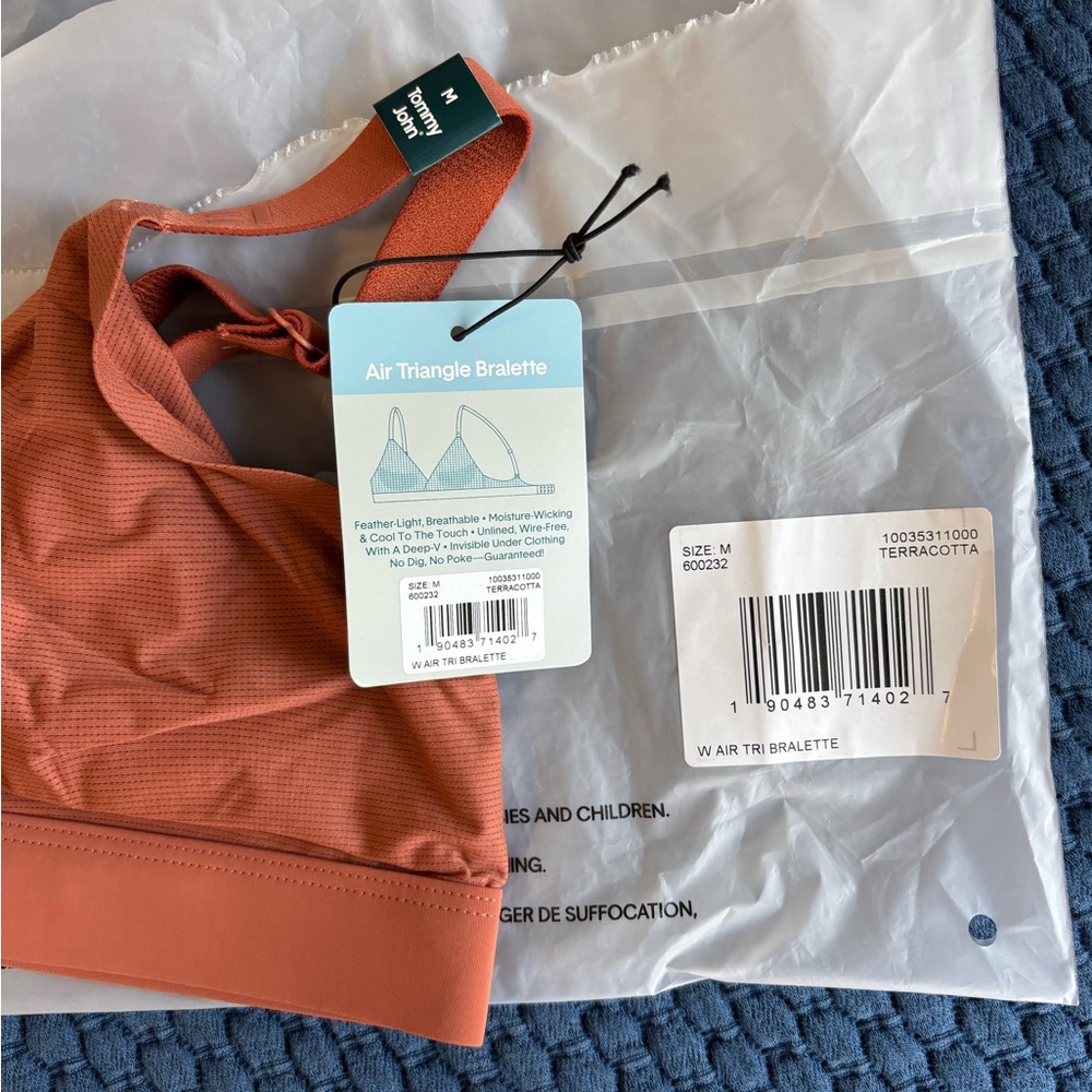 Tommy John Air Triangle Bralette & Bikini Set - Picture 3 of 3